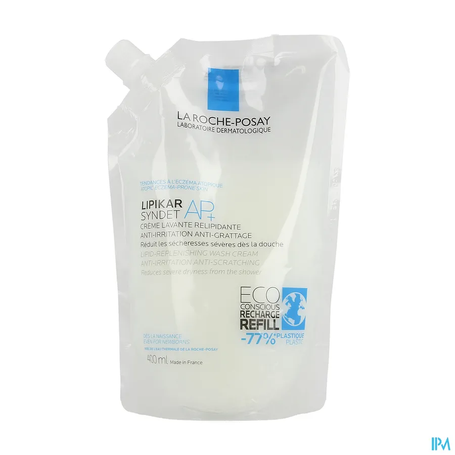 packshot van La Roche-Posay Lipikar Refill Syndet AP+ 400 ml