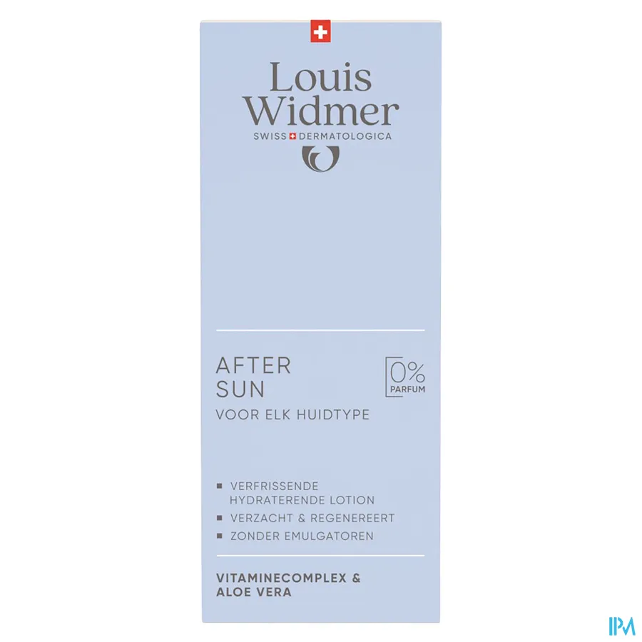packshot van Widmer After Sun Zonder Parfum 150 ml