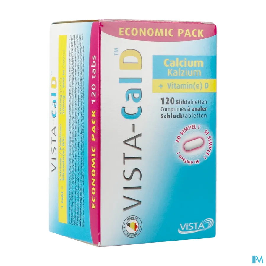 packshot van Vista-Cal D PROMO 120 tabletten