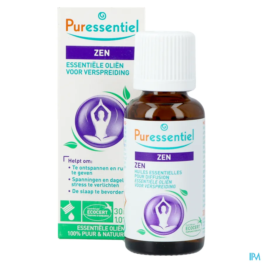 packshot van Puressentiel Zuiverend Verstuiving Zen Olie 30 ml