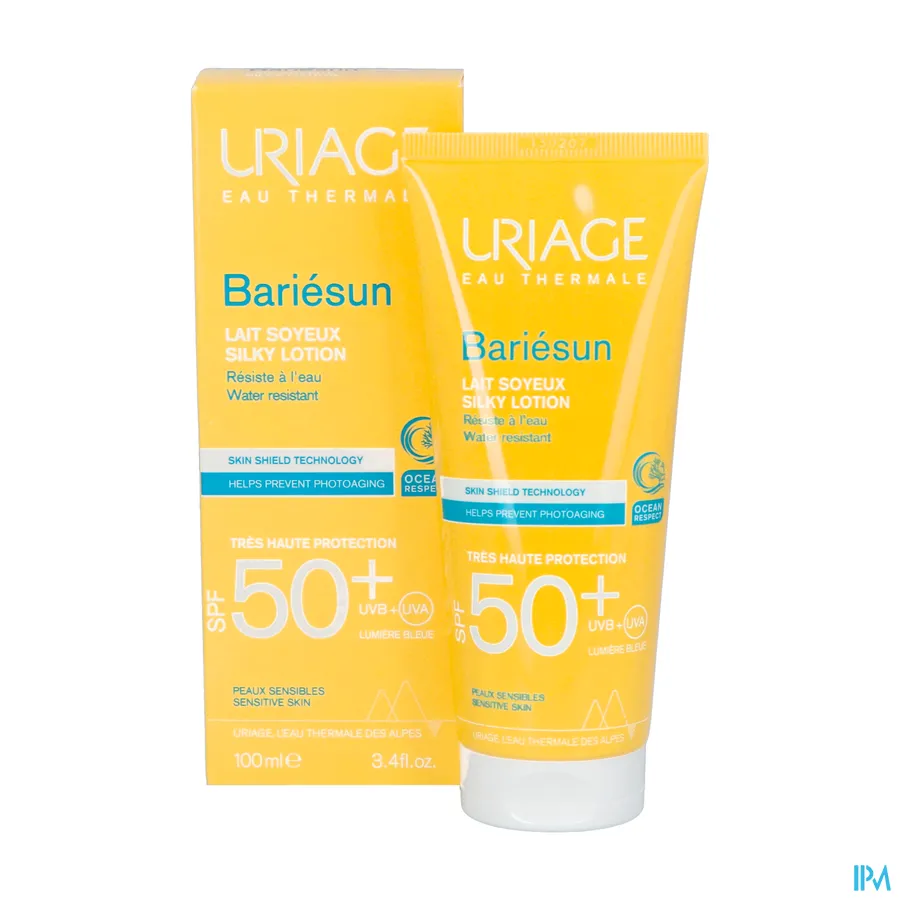 packshot van Uriage Bariésun Zonnemelk SPF50+ 100 ml