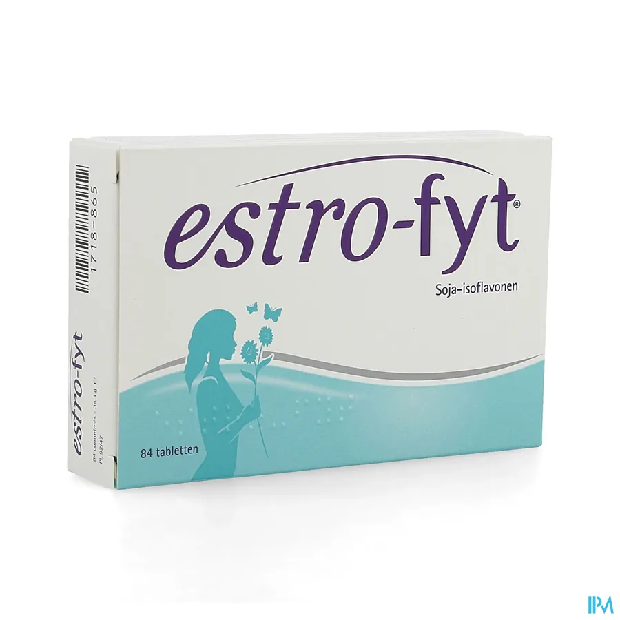 packshot van Estro-Fyt met Soja-Isoflavonen 84 Tabletten