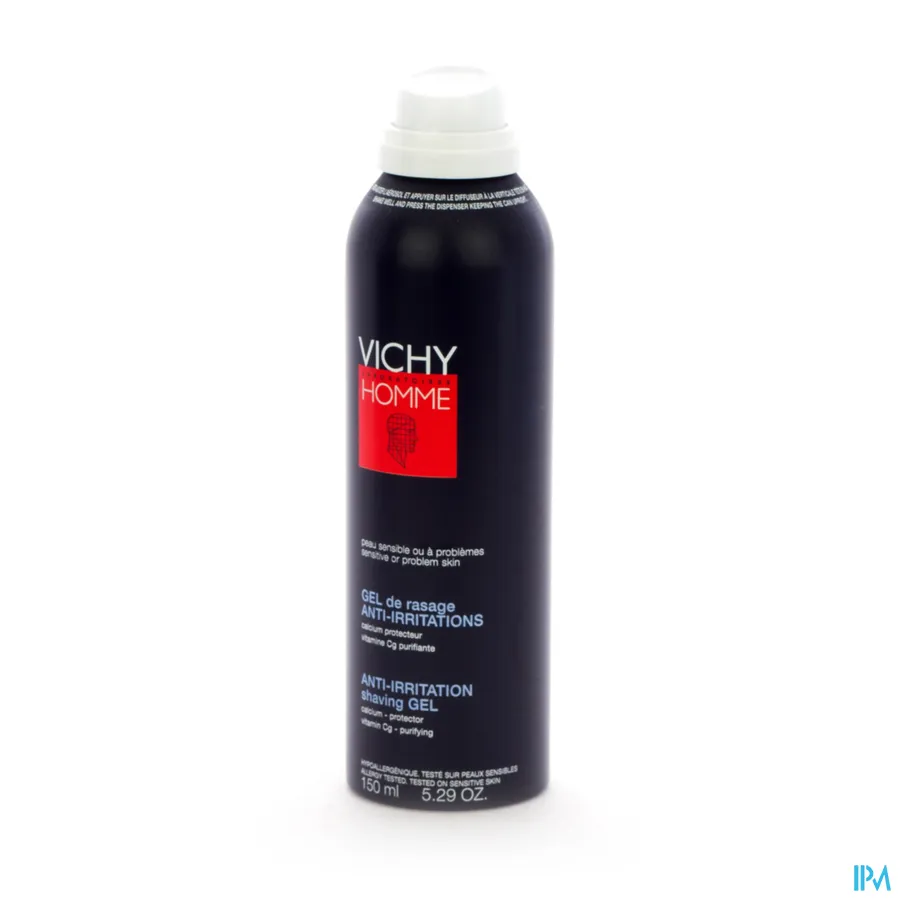 packshot van Vichy Homme Scheergel Anti-irritatie 150 ml