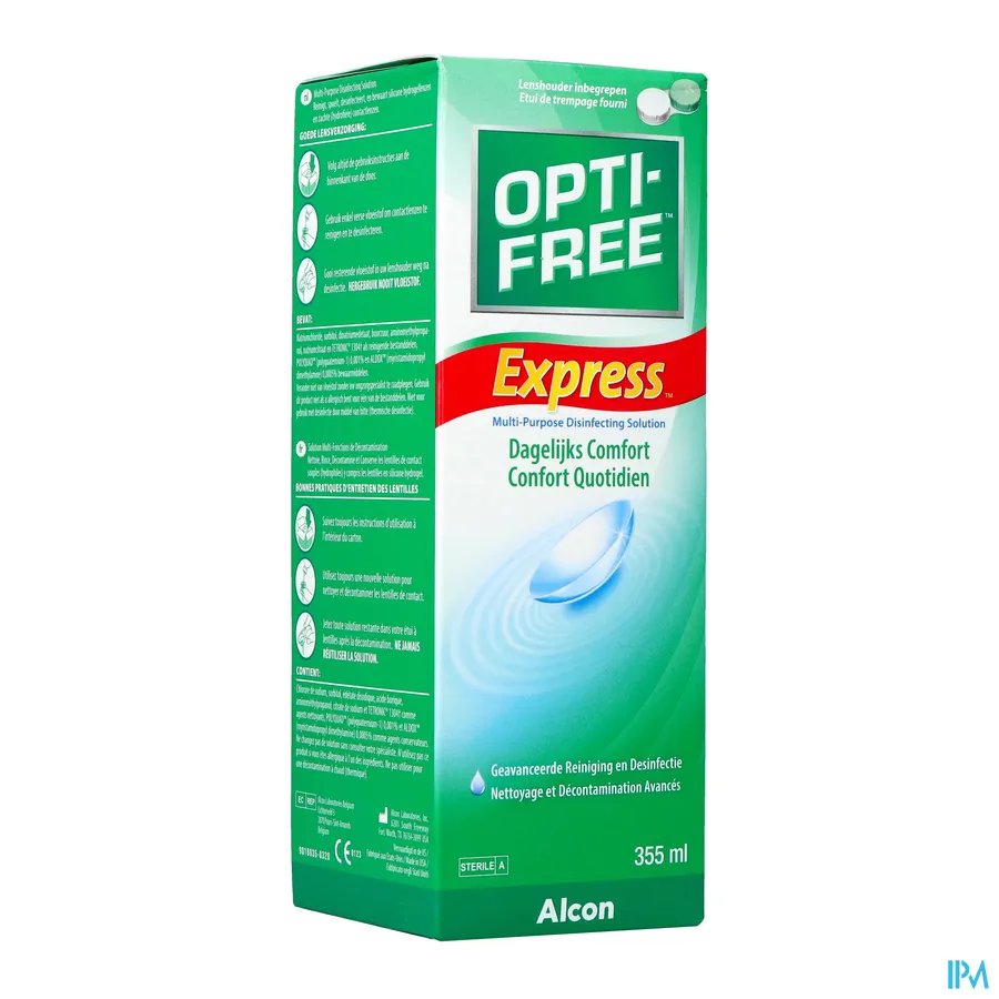 packshot van Opti-Free Express 355ml