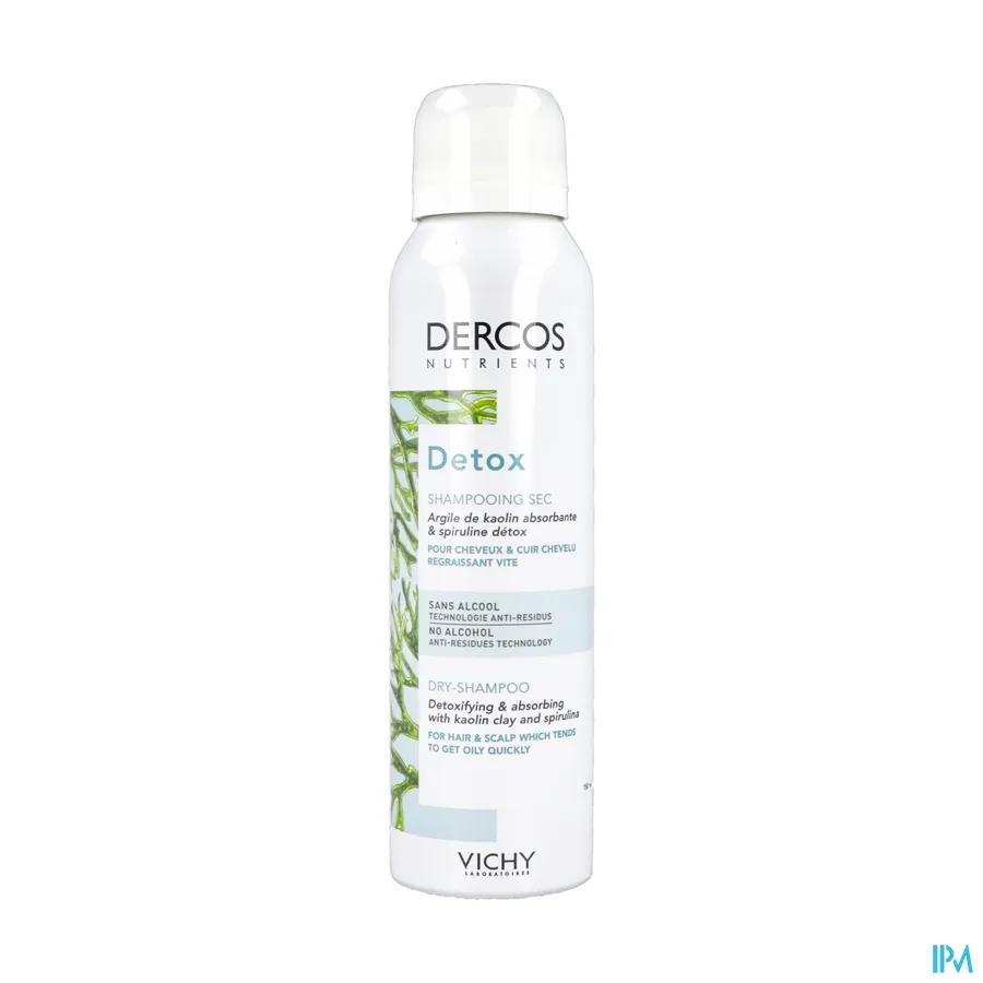 packshot van Vichy Dercos Nutrients Detox Droogshampoo 150 ml