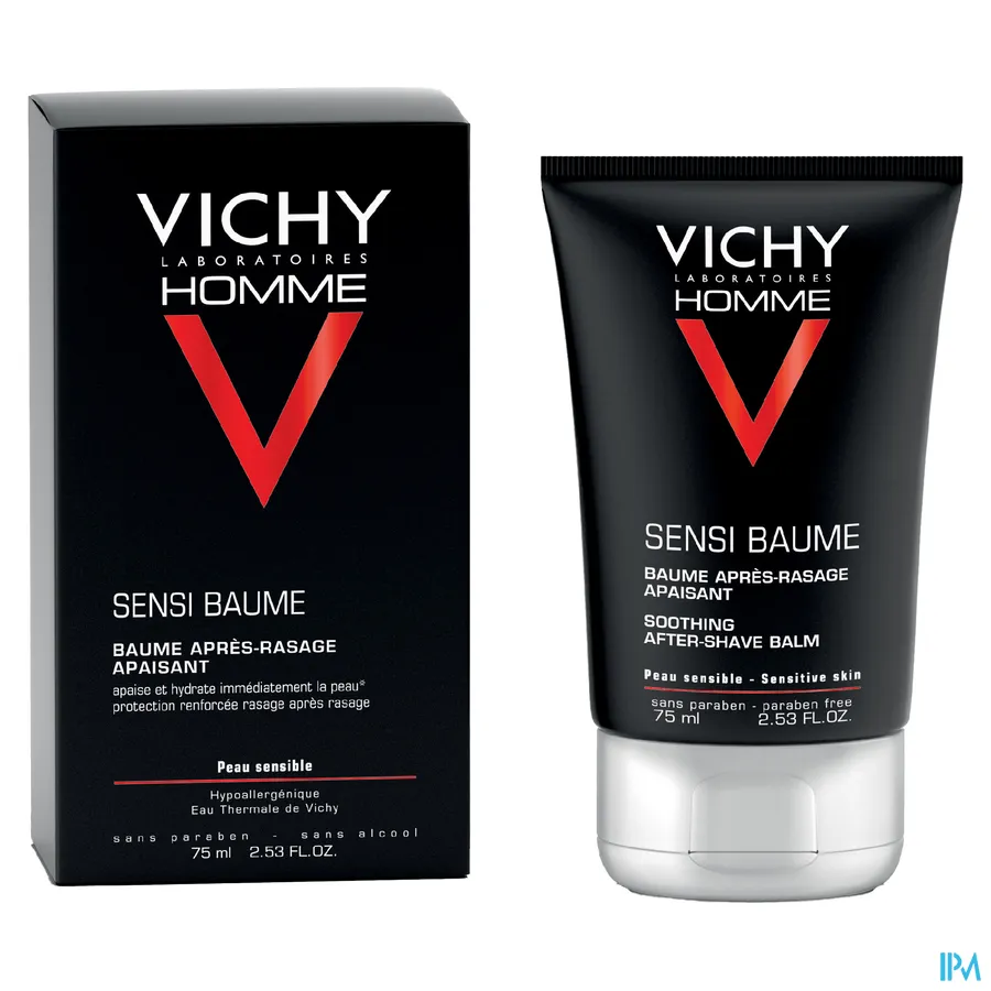packshot van Vichy Homme Sensi-Baume Aftershave Balsem 75 ml