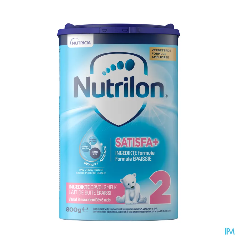 packshot van Nutrilon Verzadiging Satisfa+ 2 800 g