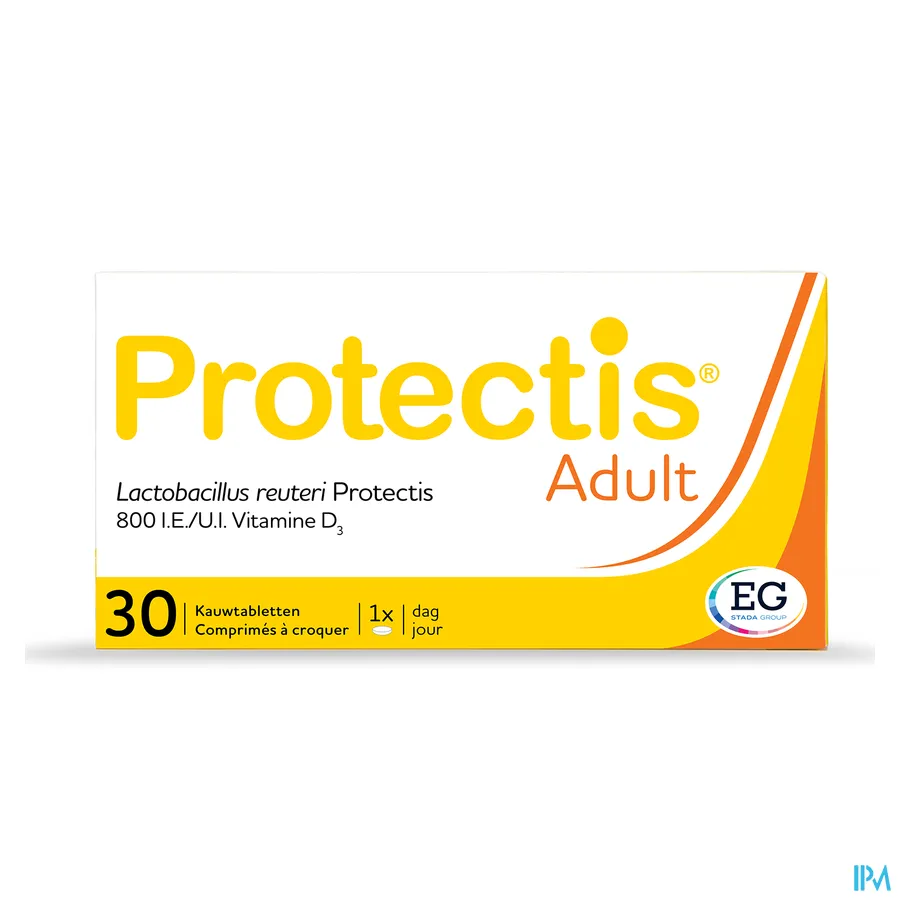 packshot van Protectis Adult voor Immuunsysteem 30 Kauwtabletten