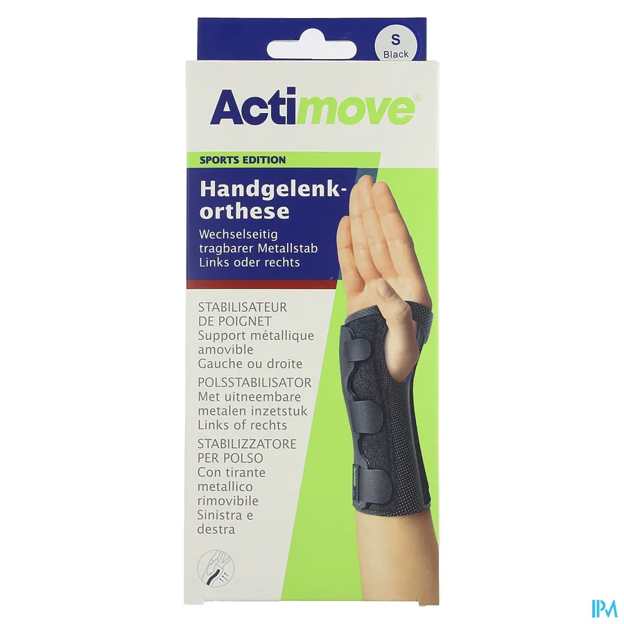 packshot van Actimove Sport Wrist Stabilizer S