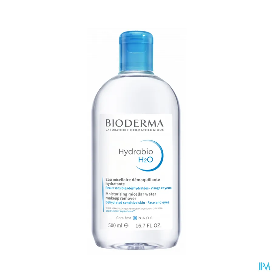 packshot van Bioderma Hydrabio H2O Micellaire Oplossing 500 ml
