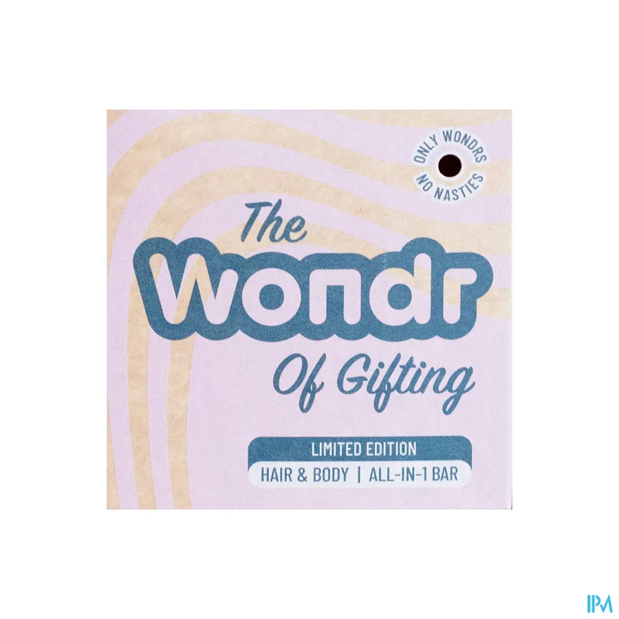 packshot van Wondr Xl Shampoo Bar Gifting All-in-1 110g