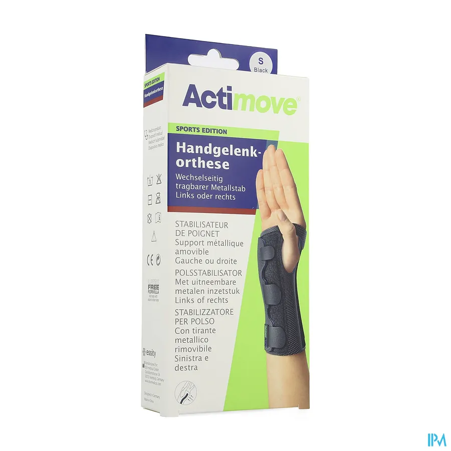 packshot van Actimove Sport Wrist Stabilizer S