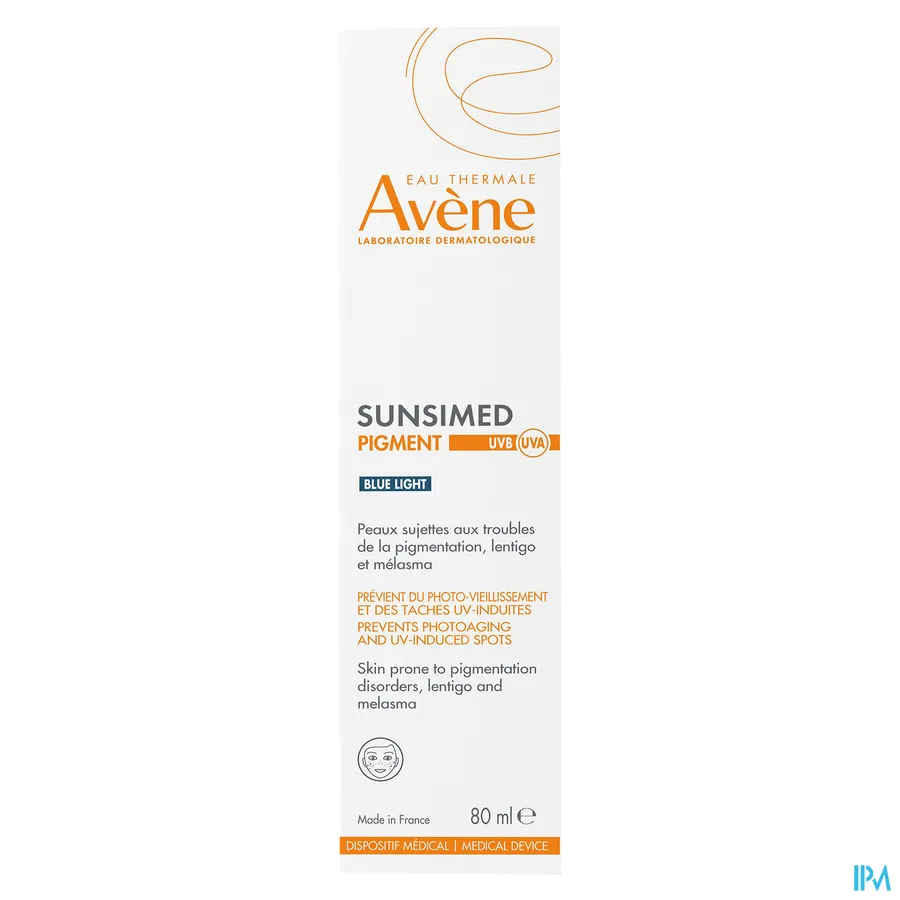 packshot van Avène Sunsimed Pigment 80 ml