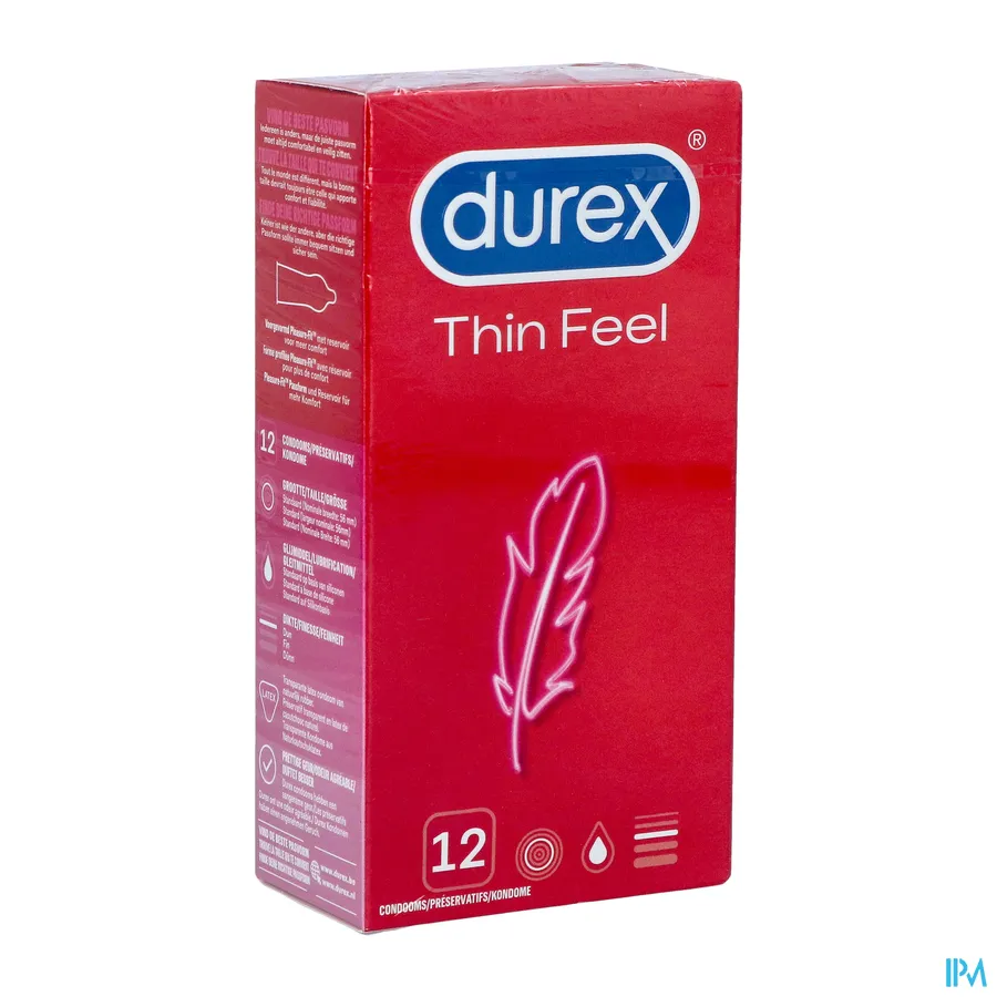 packshot van Durex Thin Feel 12 Condooms