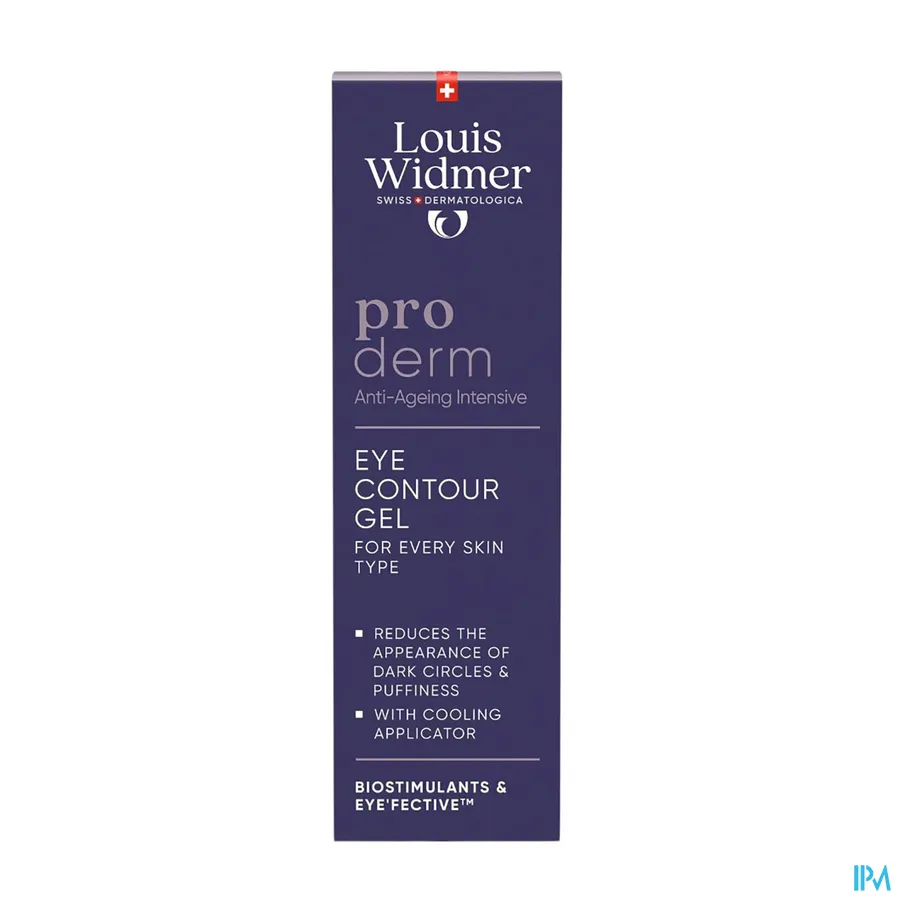 packshot van Widmer Proderm Oogomtrekgel 15 ml