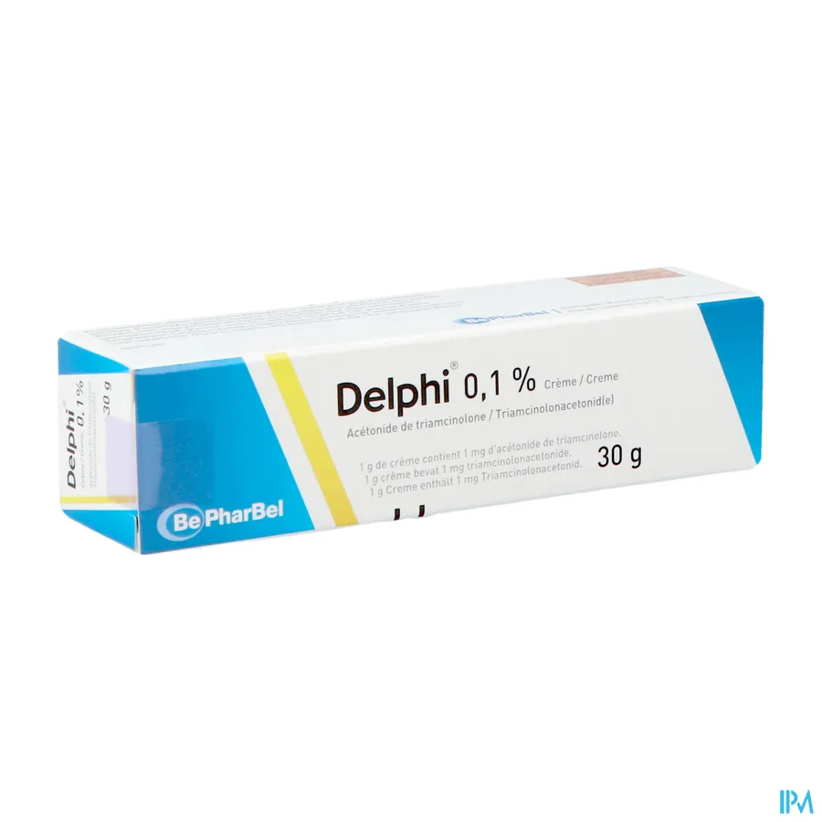 packshot van Delphi 0,1% 30g