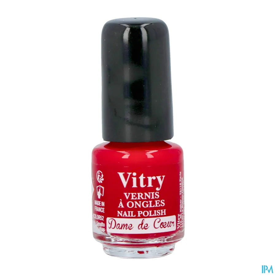 packshot van Vitry Nagellak 52 Dame de Coeur 4 ml