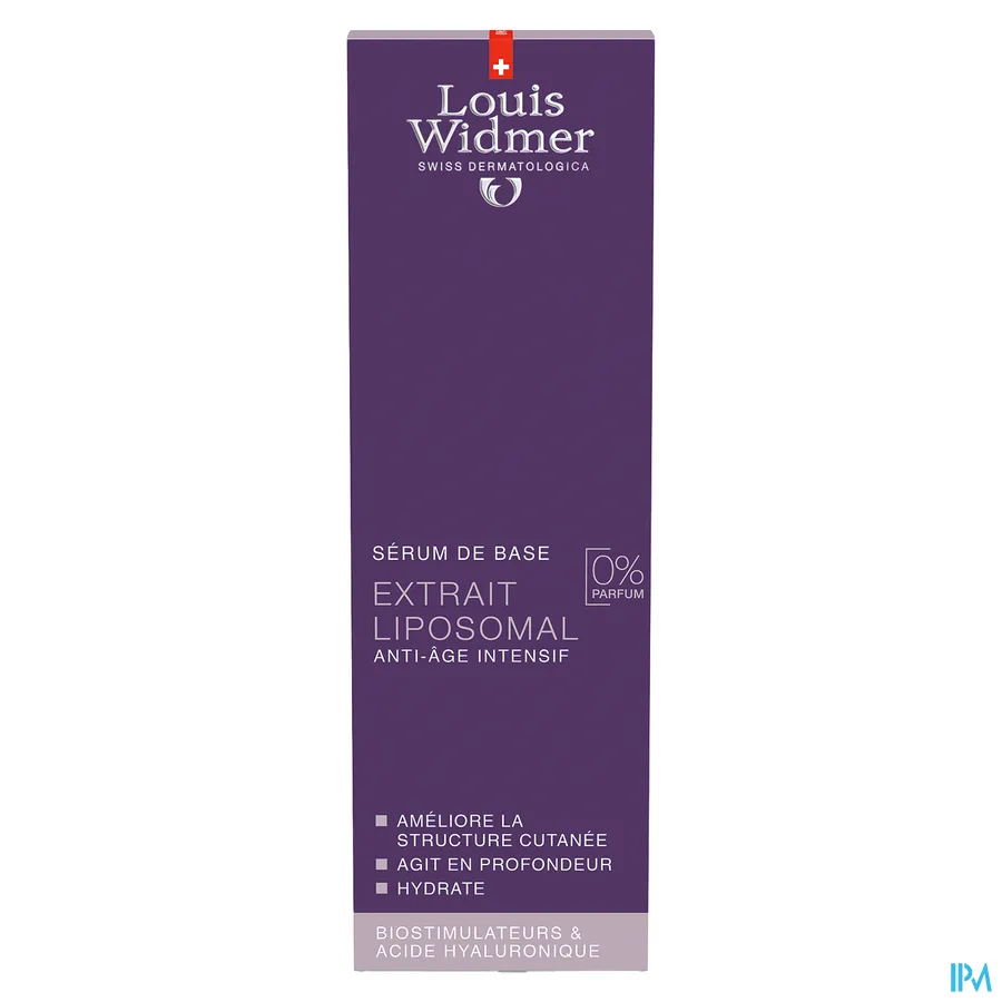 packshot van Louis Widmer Extract Liposomal zonder parfum 30ml
